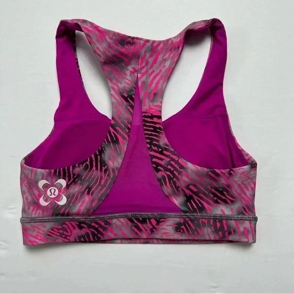 lululemon athletica Other - lululemon athletica | SeaWheeze Invigorate Bra Euphoria Fluro Pink Size 2